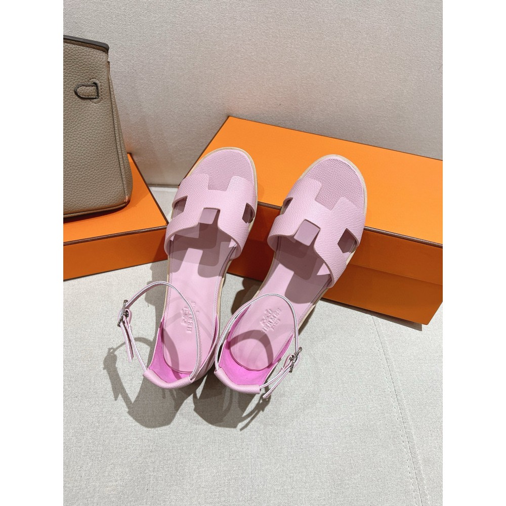 Hermes Santorini sandal Epsom calfskin 35-42 Shoes