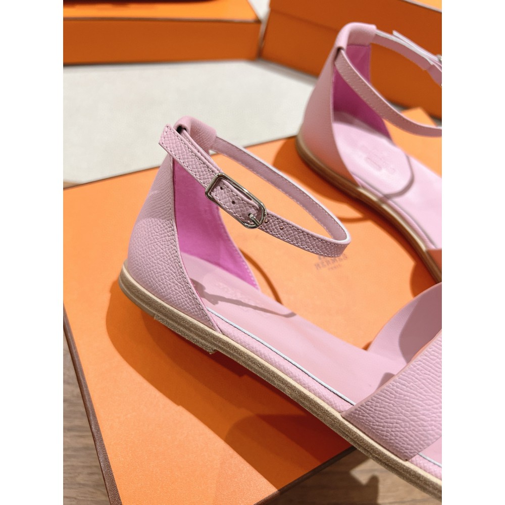 Hermes Santorini sandal Epsom calfskin 35-42 Shoes