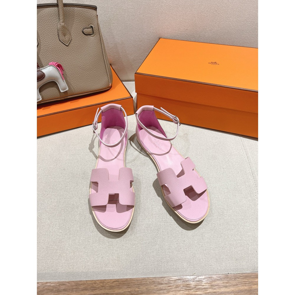 Hermes Santorini sandal Epsom calfskin 35-42 Shoes
