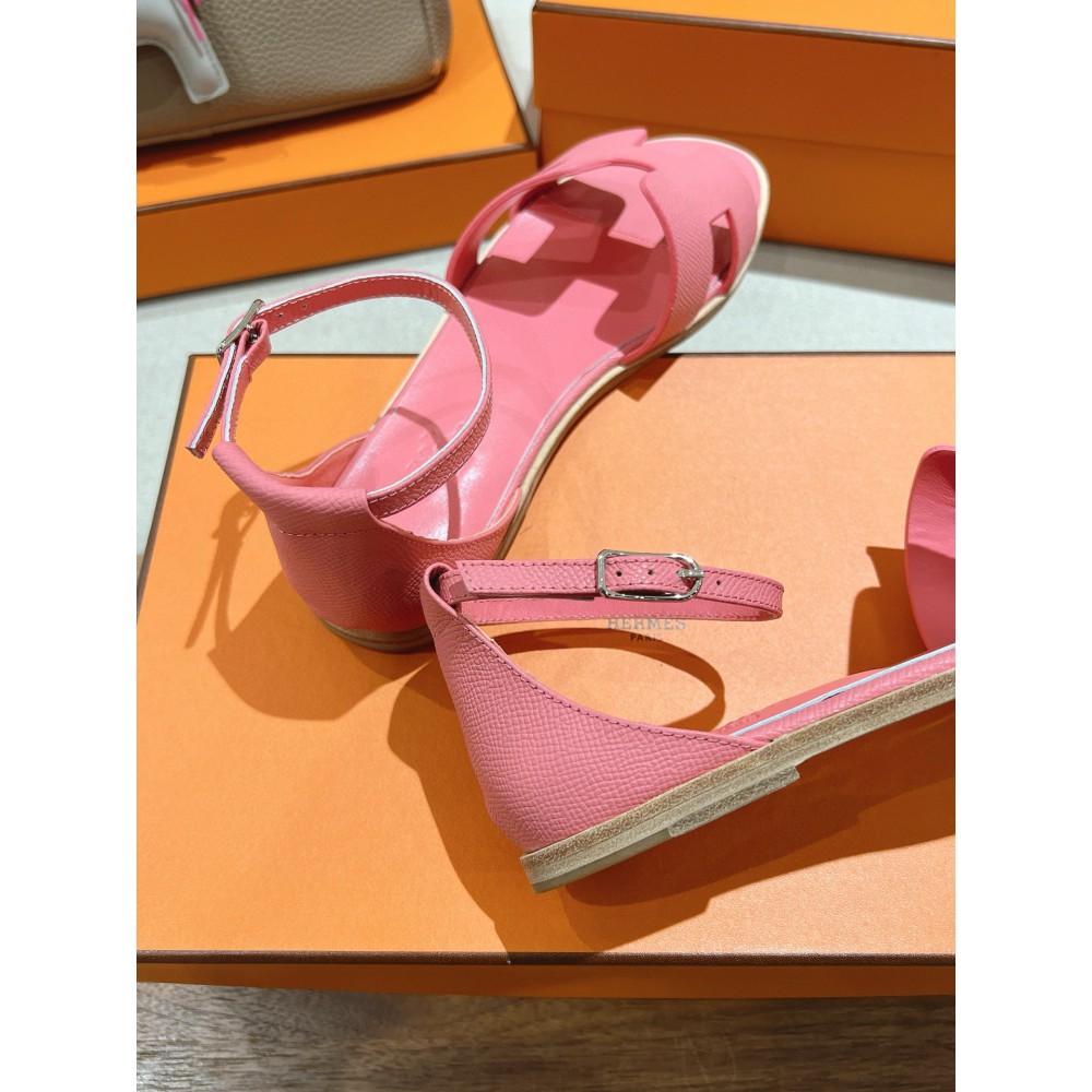 Hermes Santorini sandal Epsom calfskin 35-42 Shoes