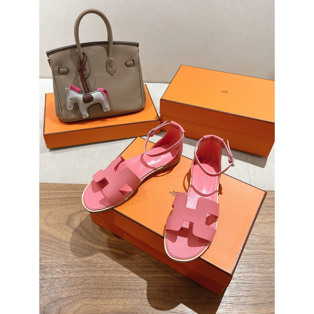 Hermes Santorini sandal Epsom calfskin 35-42 Shoes