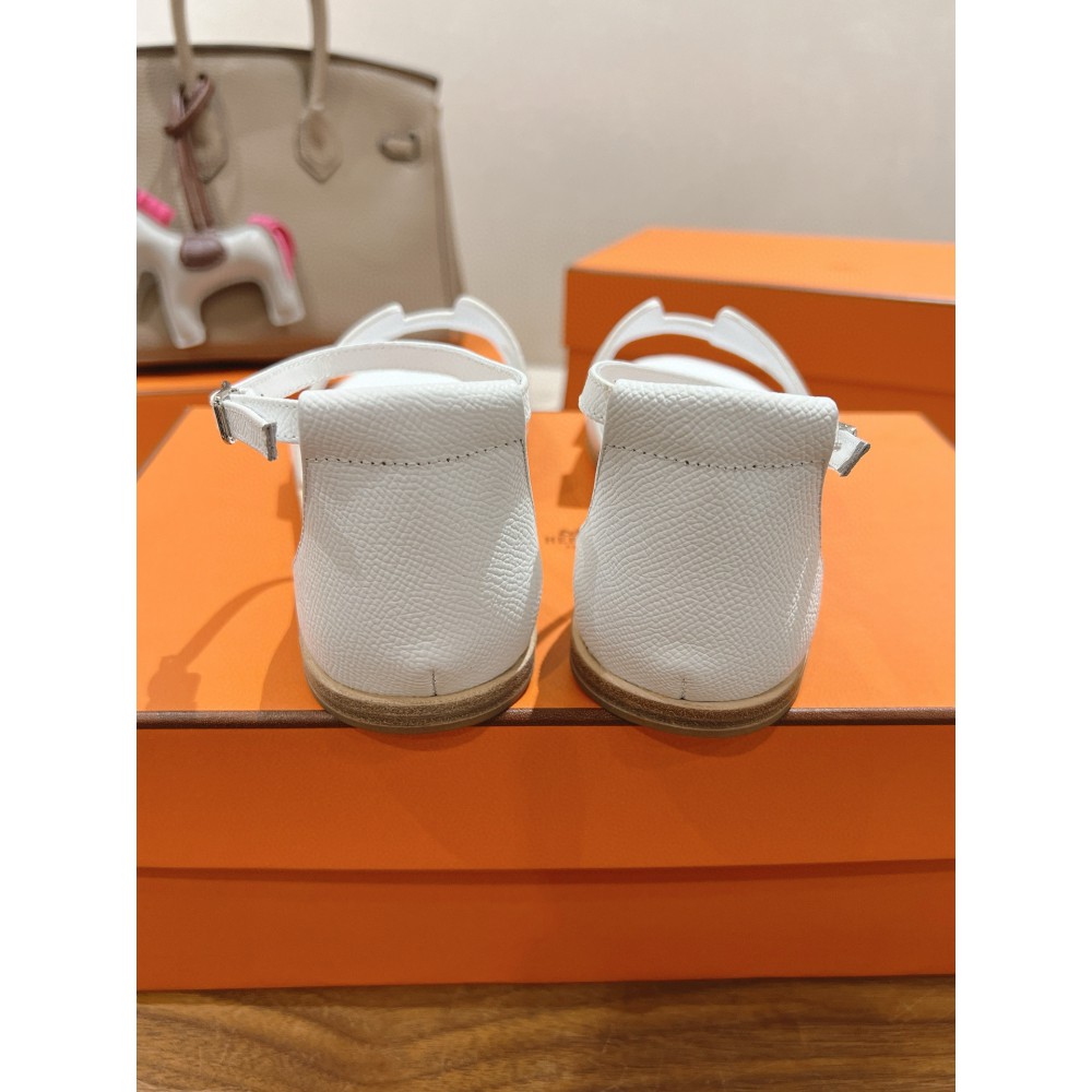 Hermes Santorini sandal Epsom calfskin 35-42 Shoes