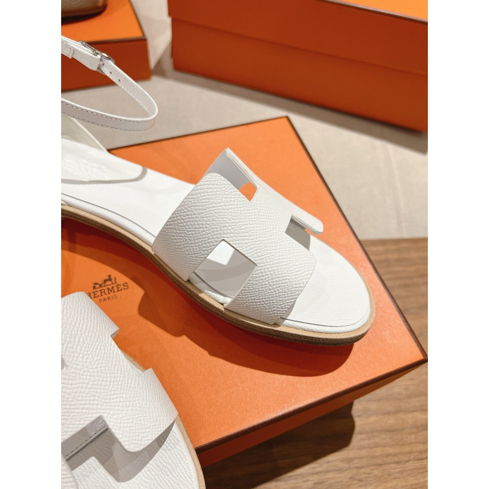 Hermes Santorini sandal Epsom calfskin 35-42 Shoes