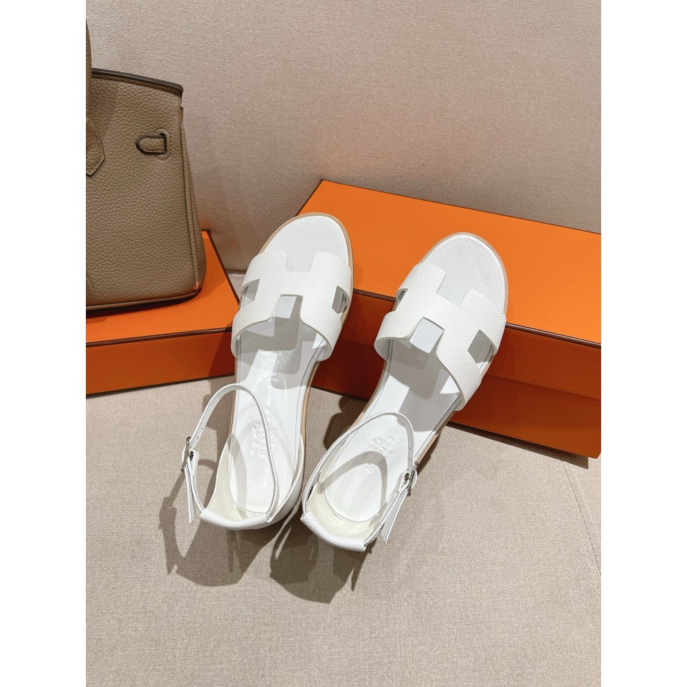 Hermes Santorini sandal Epsom calfskin 35-42 Shoes