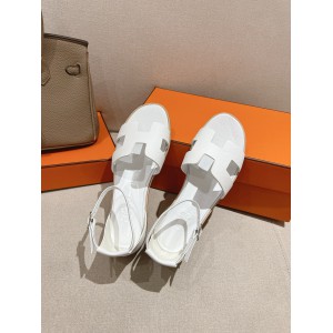 Hermes Santorini sandal Epsom calfskin 35-42 Shoes
