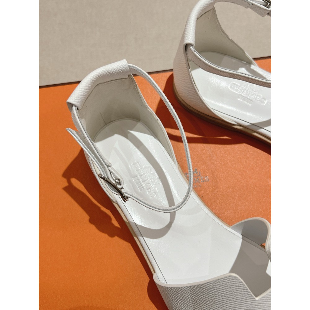 Hermes Santorini sandal Epsom calfskin 35-42 Shoes