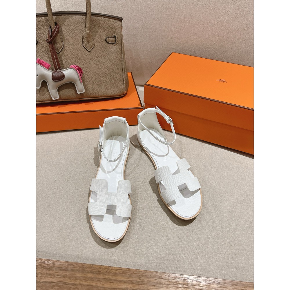 Hermes Santorini sandal Epsom calfskin 35-42 Shoes