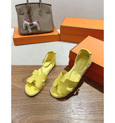 Hermes Santorini sandal Epsom calfskin 35-42