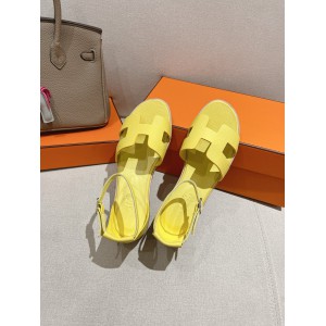 Hermes Santorini sandal Epsom calfskin 35-42 Shoes