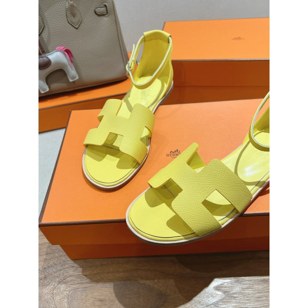 Hermes Santorini sandal Epsom calfskin 35-42 Shoes