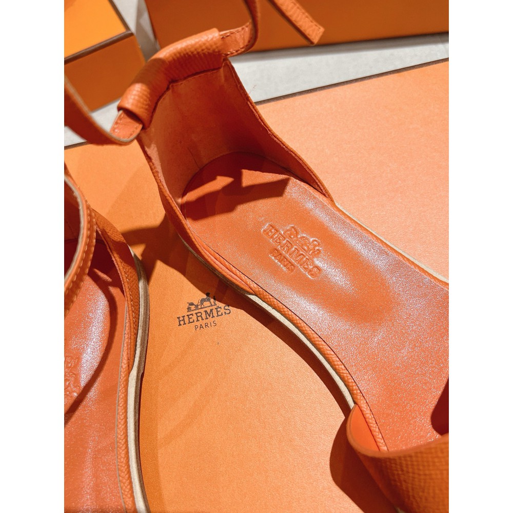 Hermes Santorini sandal Epsom calfskin 35-42 Shoes