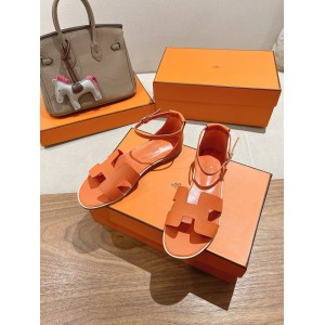 Hermes Santorini sandal Epsom calfskin 35-42 Shoes