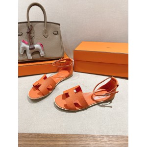 Hermes Santorini sandal Epsom calfskin 35-42 Shoes