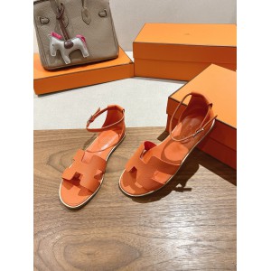 Hermes Santorini sandal Epsom calfskin 35-42 Shoes