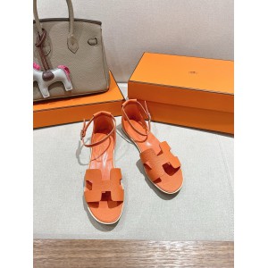 Hermes Santorini sandal Epsom calfskin 35-42 Shoes