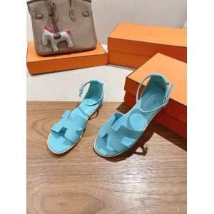 Hermes Santorini sandal Epsom calfskin 35-42 Shoes