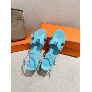 Hermes Santorini sandal Epsom calfskin 35-42 Shoes