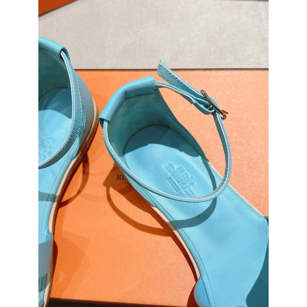Hermes Santorini sandal Epsom calfskin 35-42 Shoes
