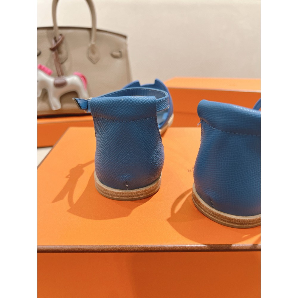 Hermes Santorini sandal Epsom calfskin 35-42 Shoes