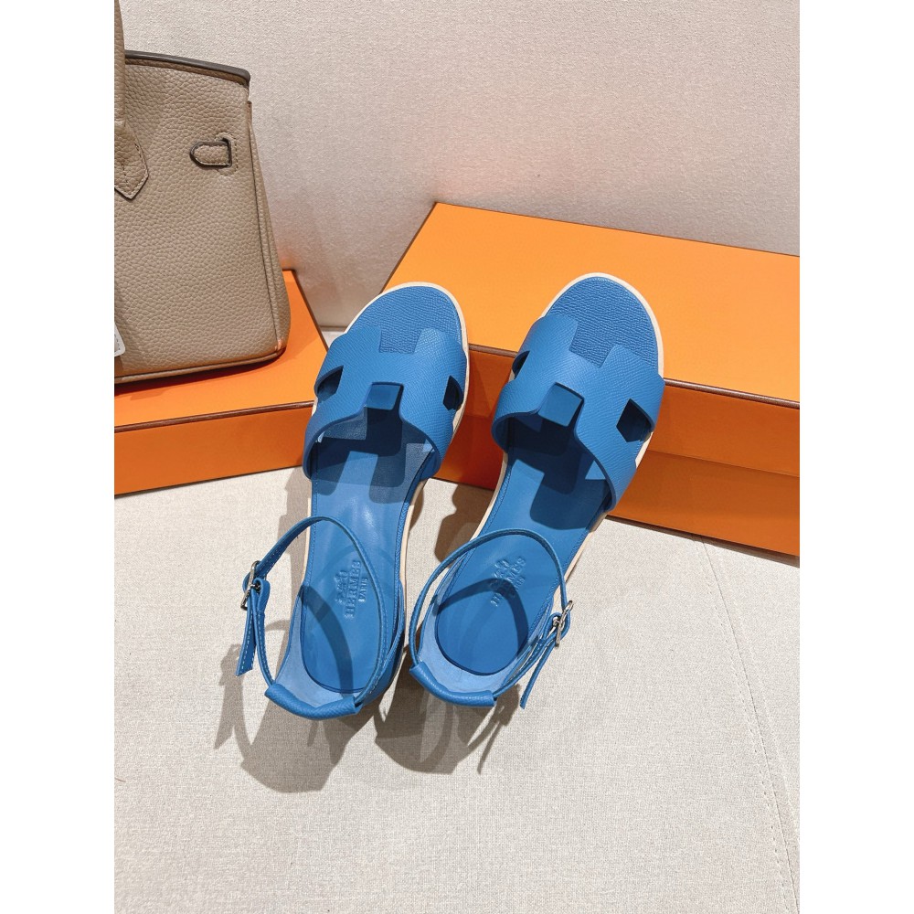 Hermes Santorini sandal Epsom calfskin 35-42 Shoes