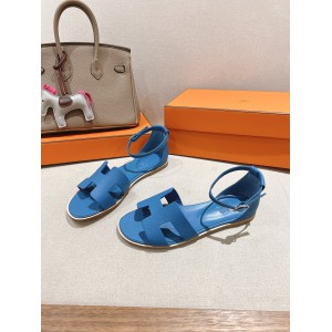 Hermes Santorini sandal Epsom calfskin 35-42 Shoes