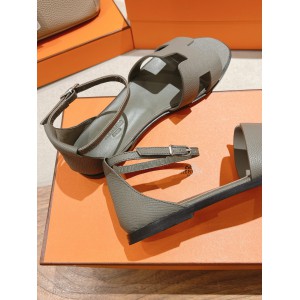Hermes Santorini sandal Epsom calfskin 35-42 Shoes