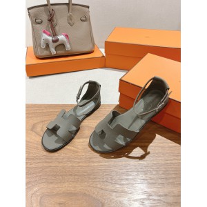 Hermes Santorini sandal Epsom calfskin 35-42 Shoes