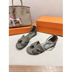 Hermes Santorini sandal Epsom calfskin 35-42 Shoes