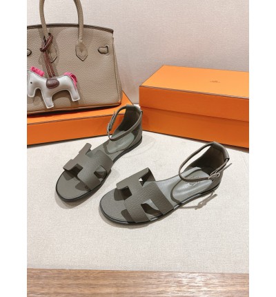 Hermes Santorini sandal Epsom calfskin 35-42