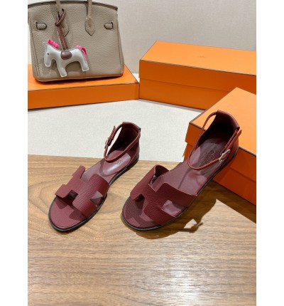 Hermes Santorini sandal Epsom calfskin 35-42