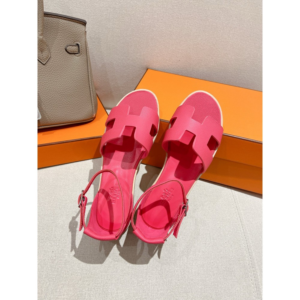 Hermes Santorini sandal Epsom calfskin 35-42 Shoes