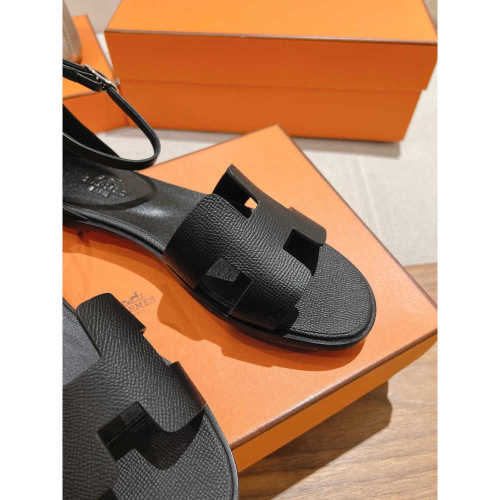 Hermes Santorini sandal Epsom calfskin 35-42 Shoes