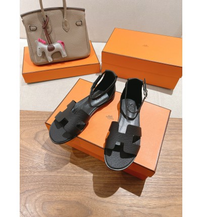 Hermes Santorini sandal Epsom calfskin 35-42
