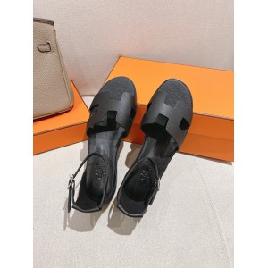 Hermes Santorini sandal Epsom calfskin 35-42 Shoes