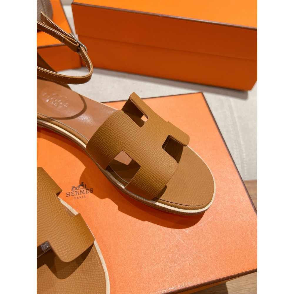 Hermes Santorini sandal Epsom calfskin 35-42 Shoes