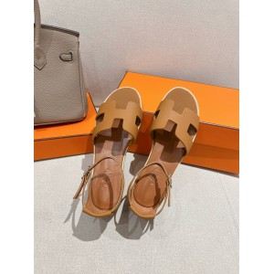 Hermes Santorini sandal Epsom calfskin 35-42 Shoes