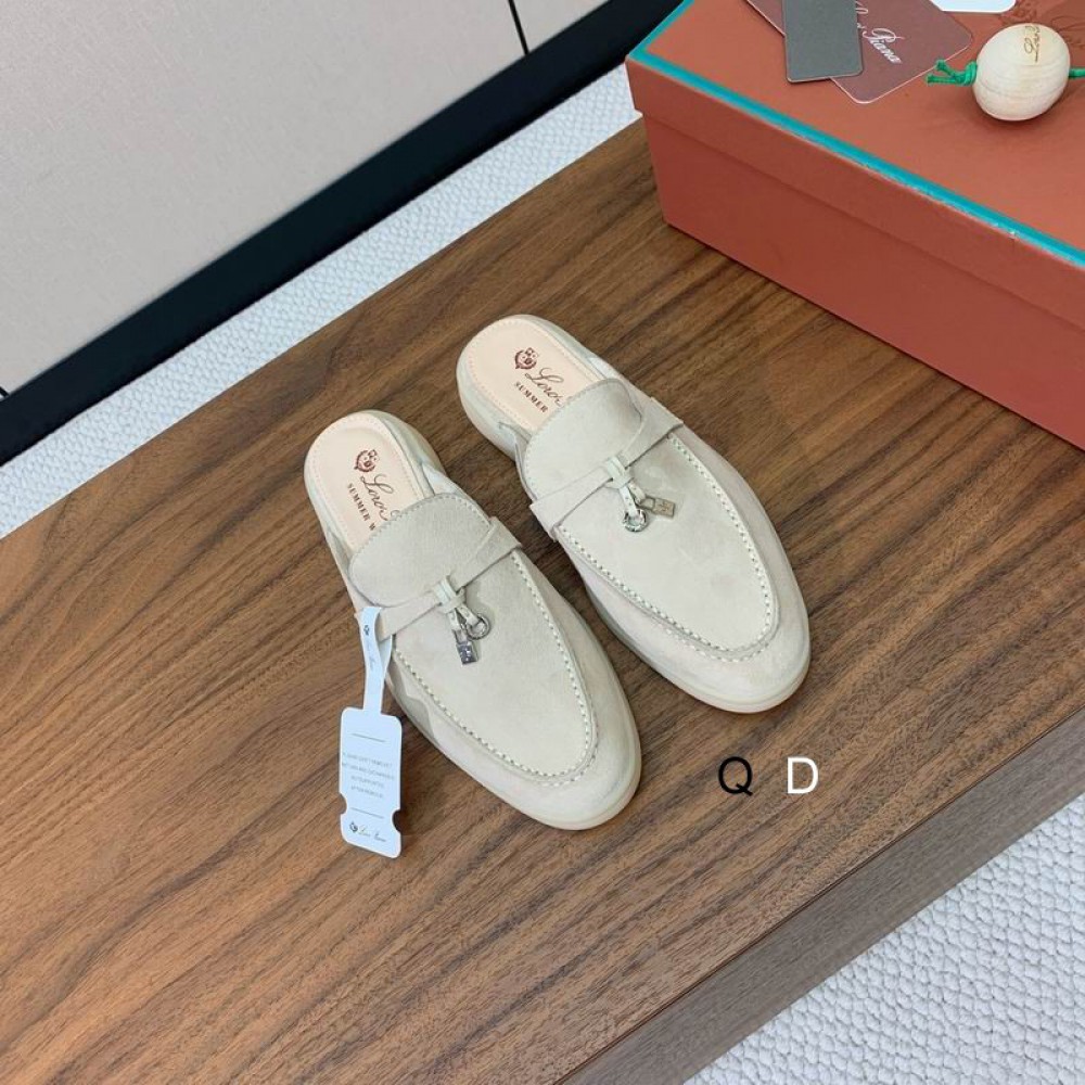 Loro Piana Babouche Charms Walk Loafer 35-42 Shoes