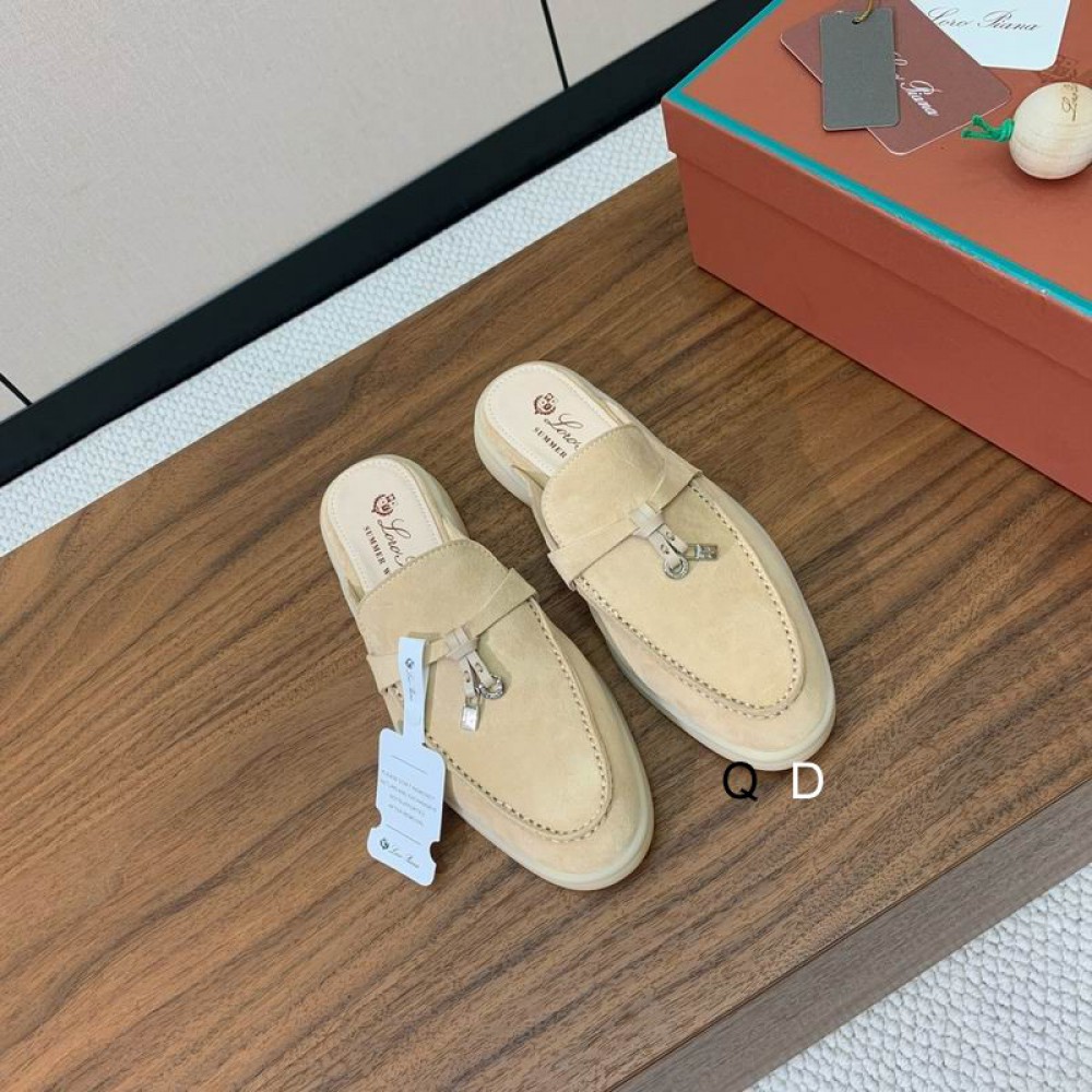 Loro Piana Babouche Charms Walk Loafer 35-42 Shoes