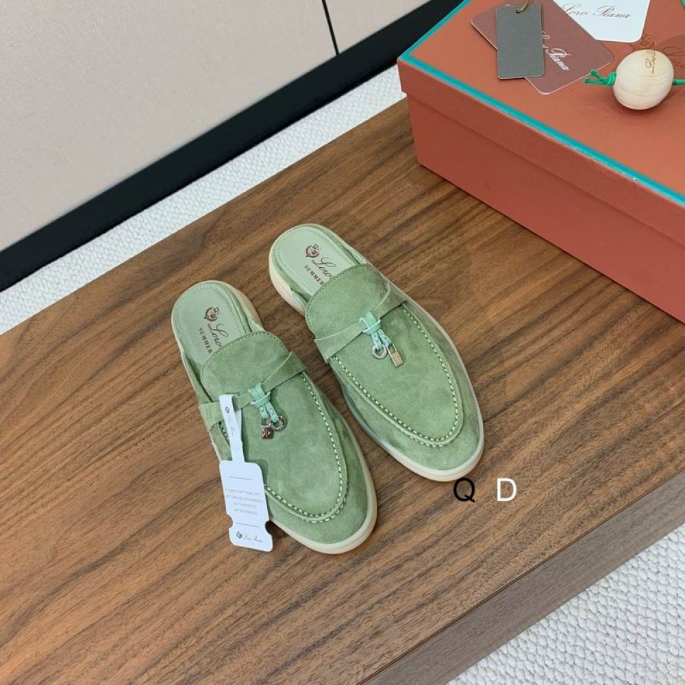 Loro Piana Babouche Charms Walk Loafer 35-42 Shoes