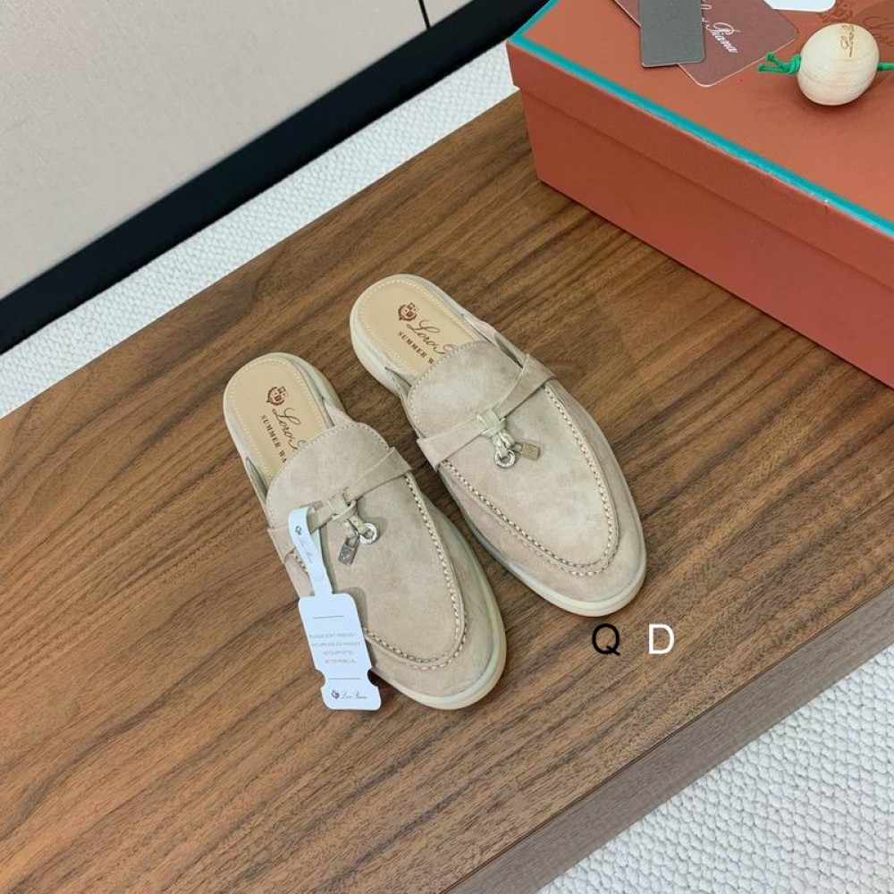 Loro Piana Babouche Charms Walk Loafer 35-42 Shoes