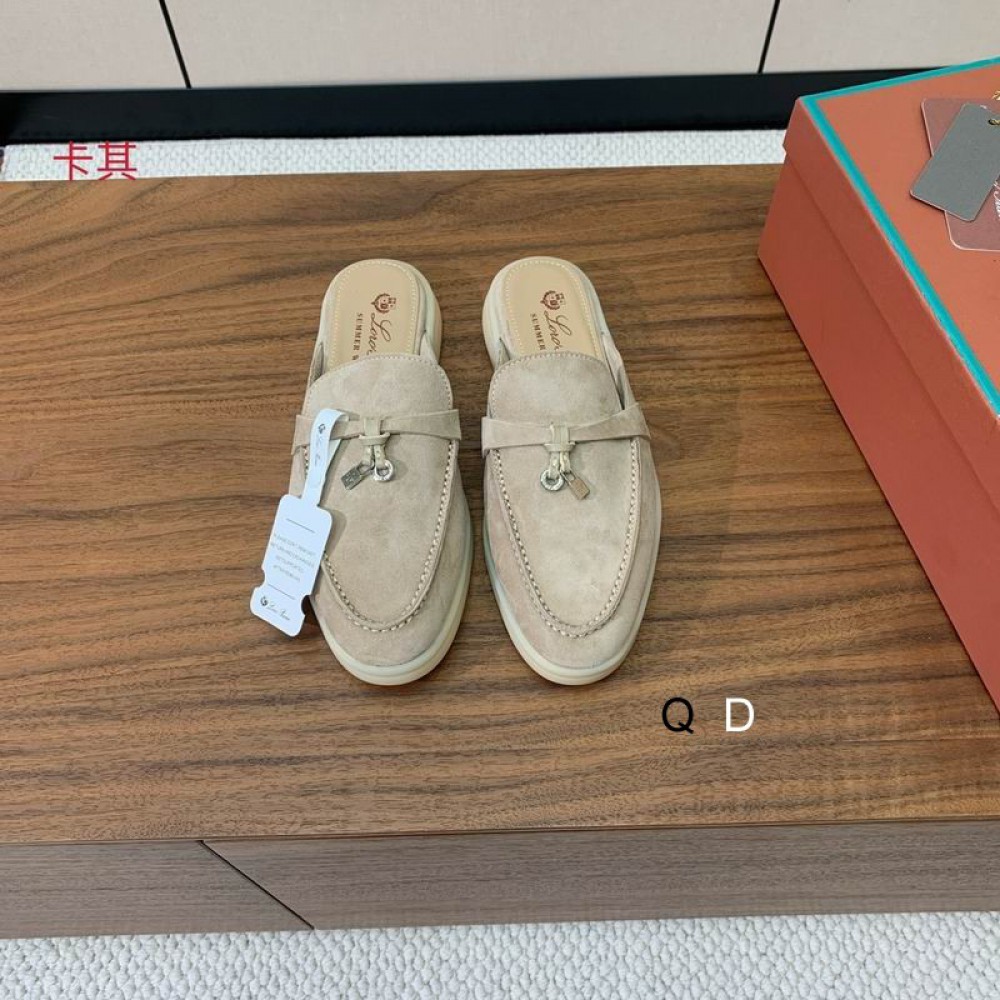 Loro Piana Babouche Charms Walk Loafer 35-42 Shoes