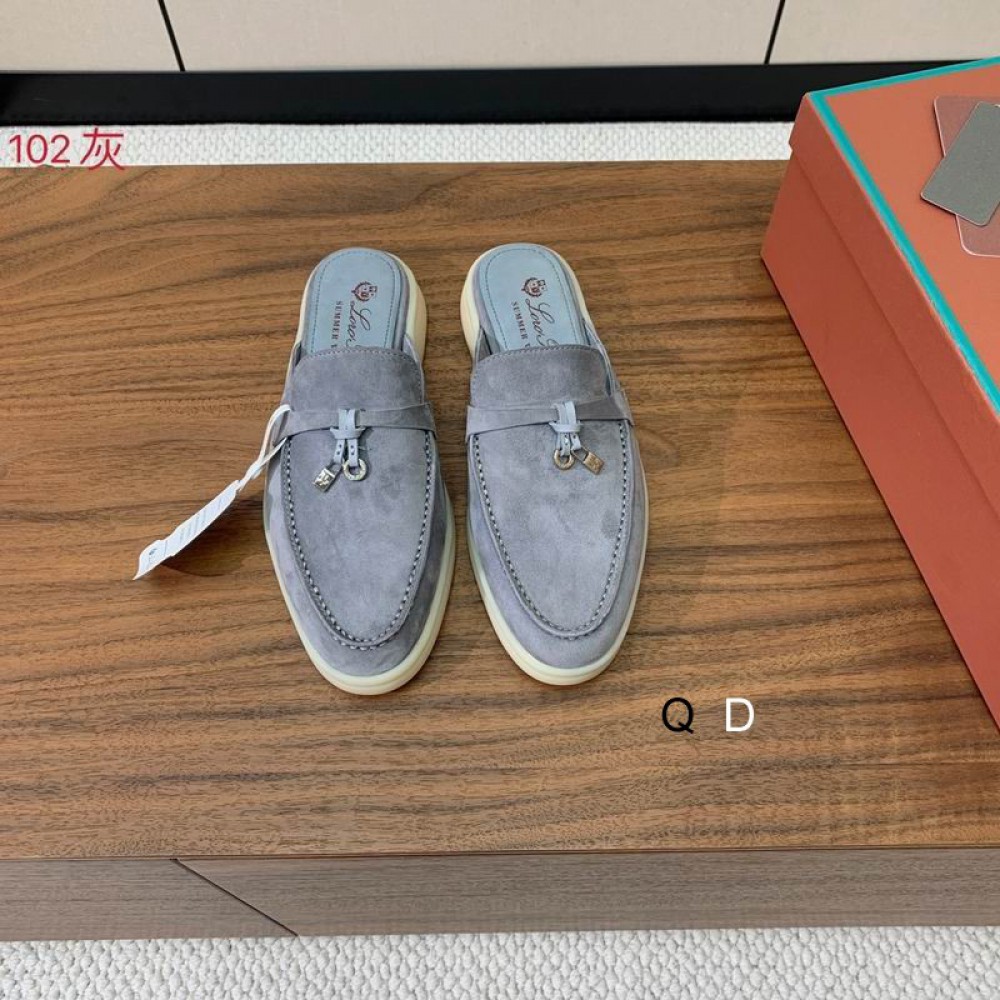 Loro Piana Babouche Charms Walk Loafer 35-42 Shoes