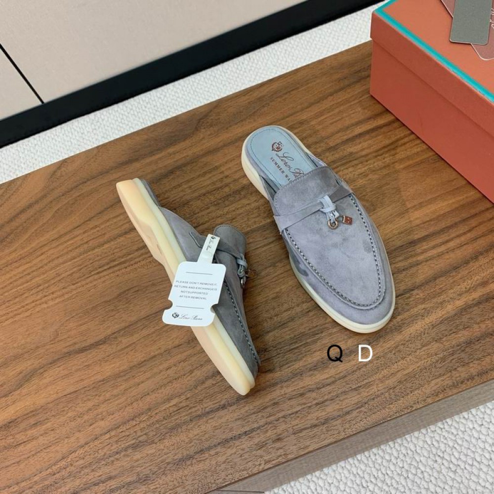 Loro Piana Babouche Charms Walk Loafer 35-42 Shoes