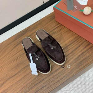 Loro Piana Babouche Charms Walk Loafer 35-42 Shoes