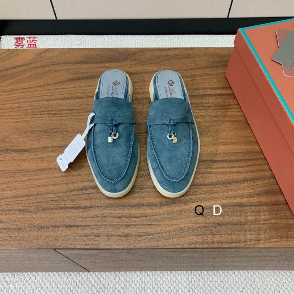 Loro Piana Babouche Charms Walk Loafer 35-42 Shoes