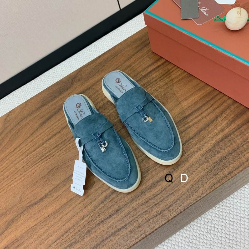 Loro Piana Babouche Charms Walk Loafer 35-42 Shoes