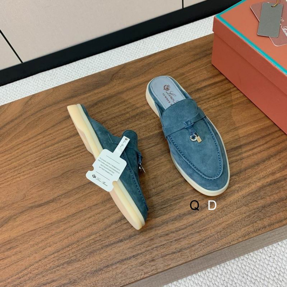 Loro Piana Babouche Charms Walk Loafer 35-42 Shoes