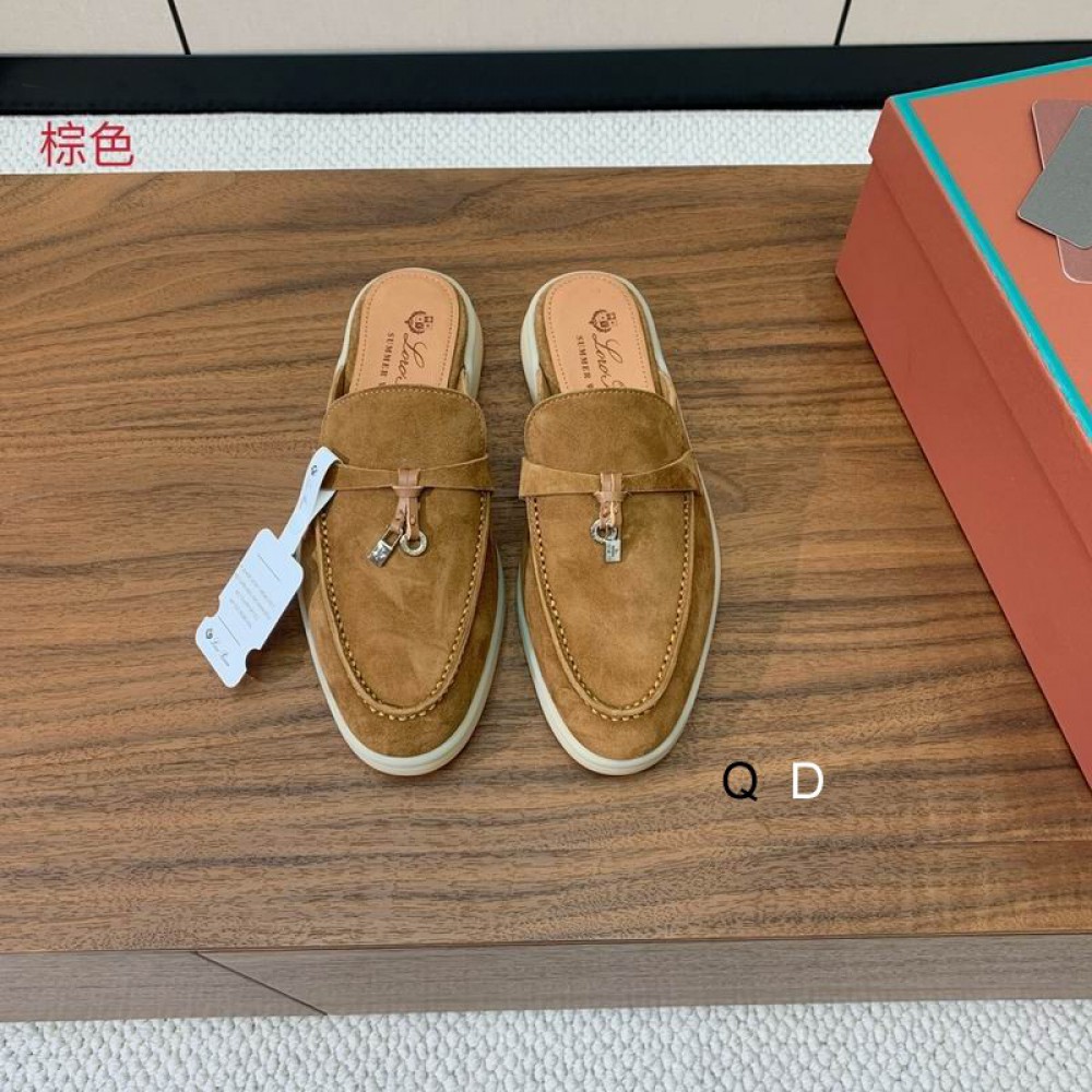 Loro Piana Babouche Charms Walk Loafer 35-42 Shoes