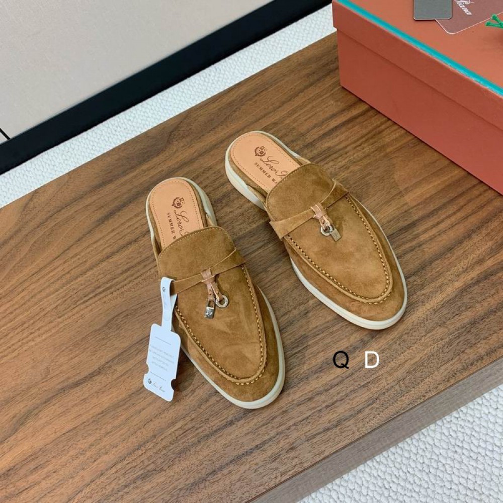 Loro Piana Babouche Charms Walk Loafer 35-42 Shoes