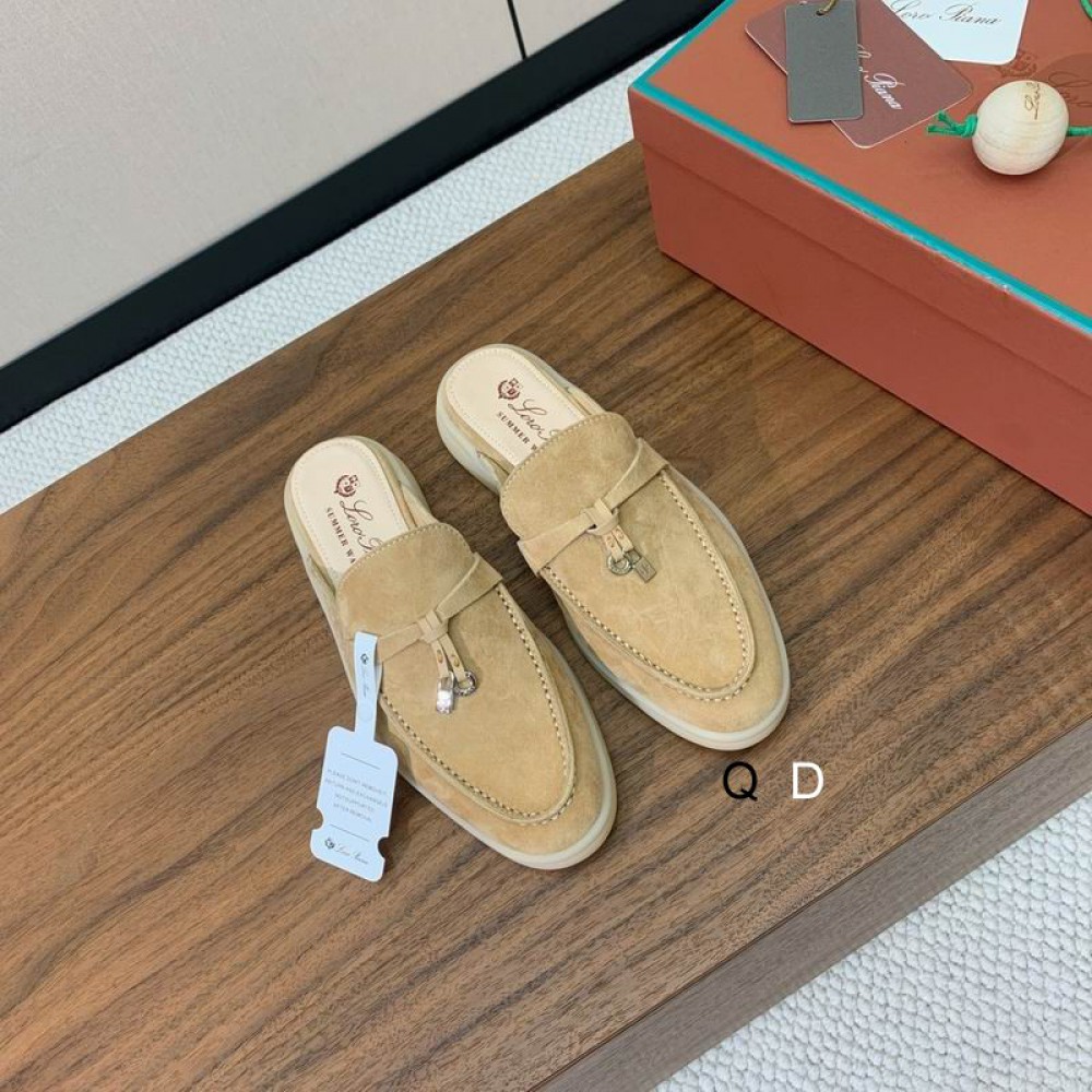 Loro Piana Babouche Charms Walk Loafer 35-42 Shoes